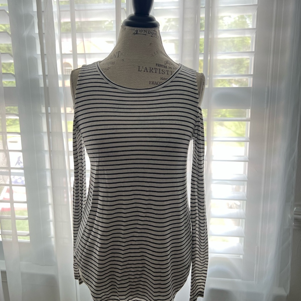 Hollister, Striped Long Sleeve, Size S